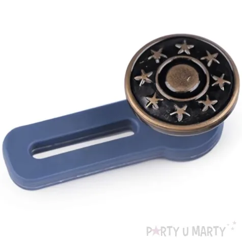 guzik elastyczny 4 stary mosiadz stoklasa 1 szt