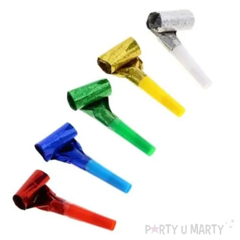 gwizdek zwijany mix holo 5 szt