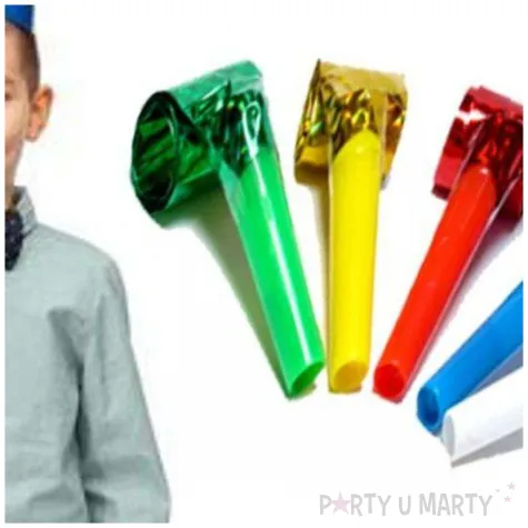 gwizdek zwijany mix holo 5 szt