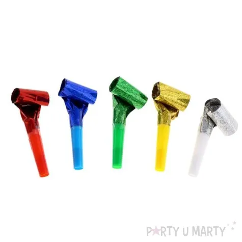 gwizdki holograficzne mix kolorow godan 100 szt