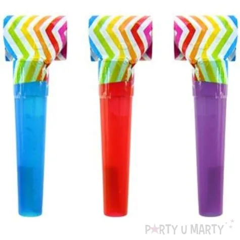 gwizdki papierowe teczowy mix godan 3 szt