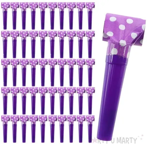 gwizdki zwijane groszki lawendowy godan 100 szt