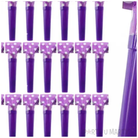 gwizdki zwijane groszki lawendowy godan 100 szt