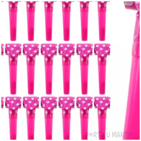 gwizdki zwijane groszki magenta godan 100 szt