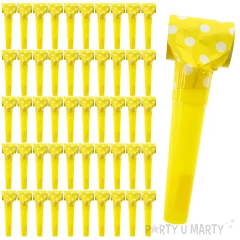 gwizdki zwijane groszki zolty godan 100 szt