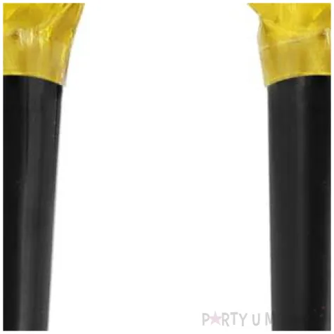 gwizdki zwijane holograficzne czarny ustnik zloty godan 100 szt