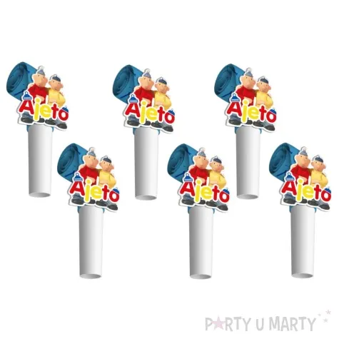 gwizdki zwijane pat i mat sasiesidzi folat 6 szt