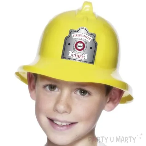 helm strazak bohater zolty smiffys