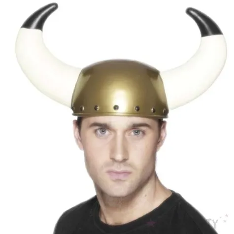 helm wiking duzy rog zloty smiffys