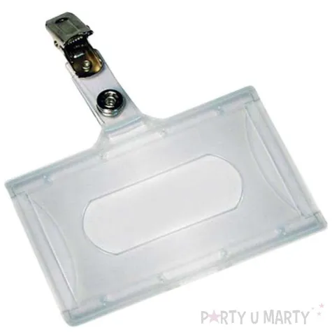 holder sztywny z klipsem titanum 93 x 60 mm