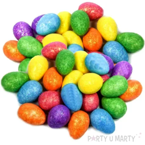 jajka styropianowe brokatowe pisaneczki mix aliga 2 5 cm 40 szt