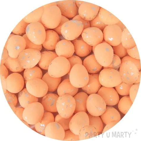 jajka styropianowe nakrapiane brzoskwiniowy partypal 2 5 cm 50 szt