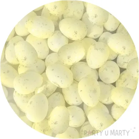 jajka styropianowe nakrapiane ecru partypal 2 5 cm 50 szt