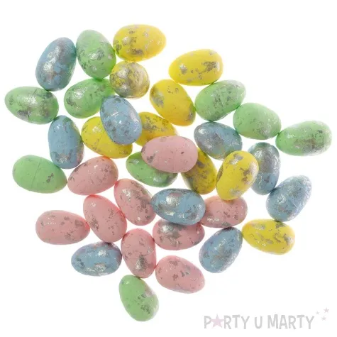 jajka styropianowe nakrapiane pastelowe mix arpex 3 cm 36 szt