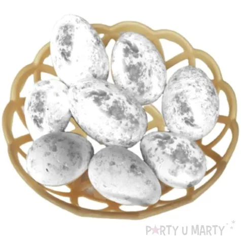 jajka styropianowe pisanki posrebrzane arpex 5 5 cm 8 szt