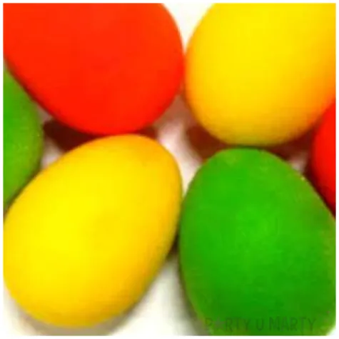 jajka styropianowe zamszowe pisanki aliga 9 cm 6 szt