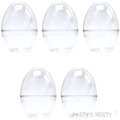 jajko do dekoracji stojace akrylowe 12 cm aliga 5 szt