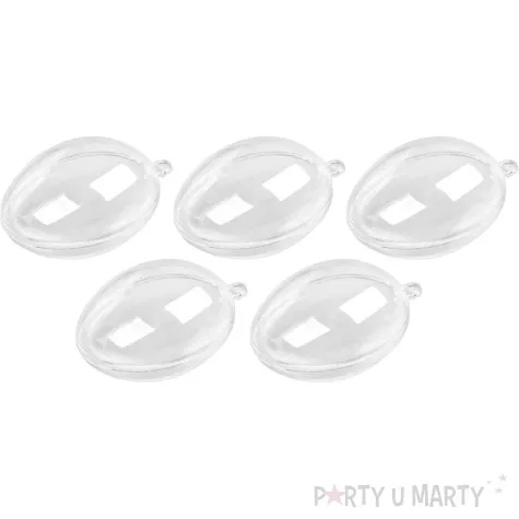 jajko do dekoracji wiszace akrylowe 8 cm brewis 5 szt