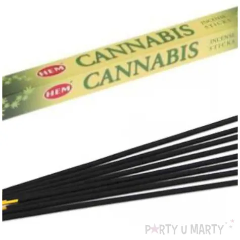 kadzidelka indyjskie zapach konopi dlugie ravi 8szt