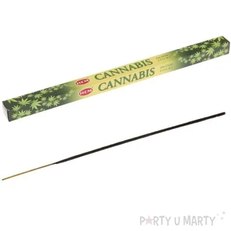 kadzidelka indyjskie zapach konopi dlugie ravi 8szt