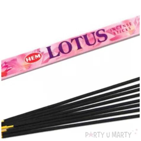 kadzidelka indyjskie zapach lotos dlugie hem 8szt