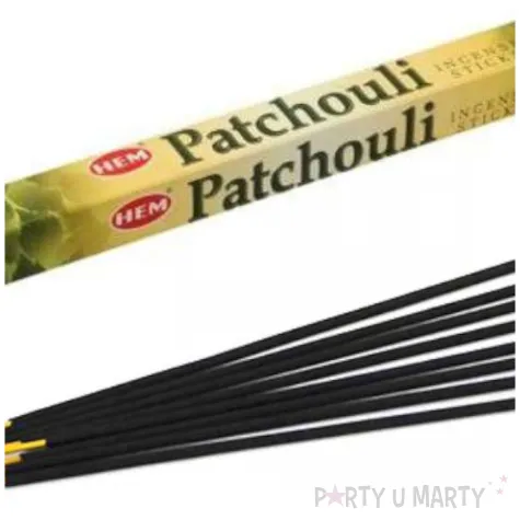 kadzidelka indyjskie zapach paczuli dlugie hem 8szt