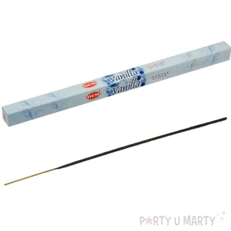 kadzidelka indyjskie zapach wanilia dlugie hem 8szt