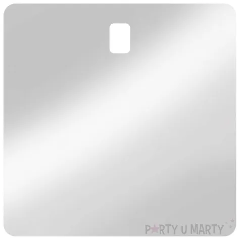 kafelki do paneli dekoracyjnych cekinowe kwadraty srebrny godan 100 szt