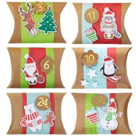 kalendarz adwentowy diy swiateczne prezenciki partypal 1 kompl