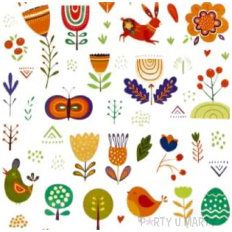 kalkomania wodna wielkanocne pisanki i ptaszki brewis