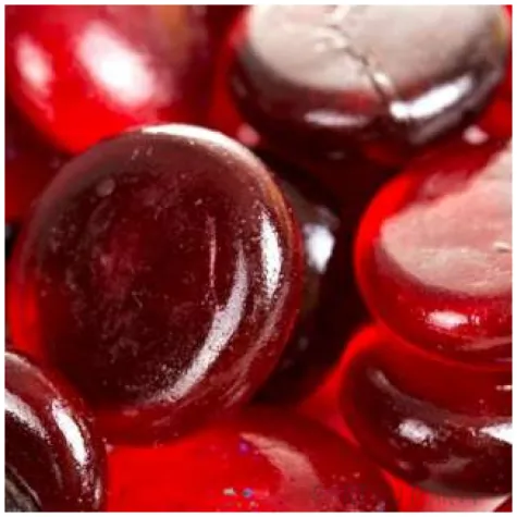 kamienie dekoracyjne plaskie czerwone czakos 40 szt