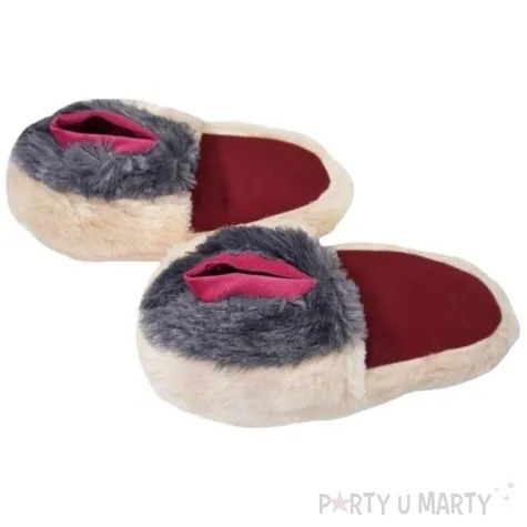 kapcie owlosione cipki szare rozm uniwer kemis