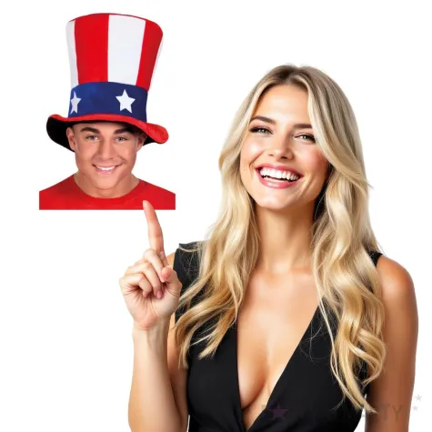 kapelusz cylinder amerykanski wujek sam boland