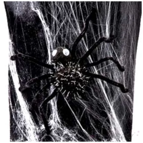 kapelusz cylinder wysoki pajeczyna i pajak czarny carnival toys 40 cm