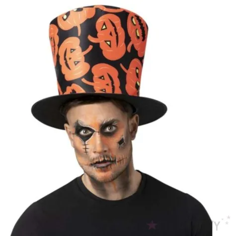 kapelusz cylinder z dyniami smiffys
