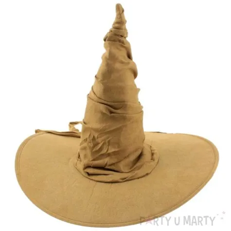 kapelusz czarodziejska tiara bezowy godan 59 cm