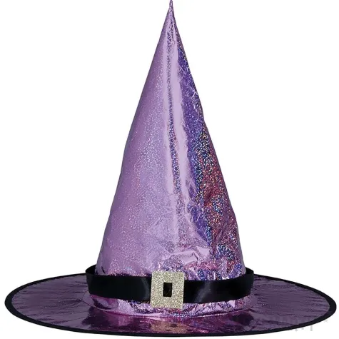 kapelusz czarownica brokatowy rozowy guirca