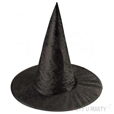 kapelusz czarownica czarny kraszek