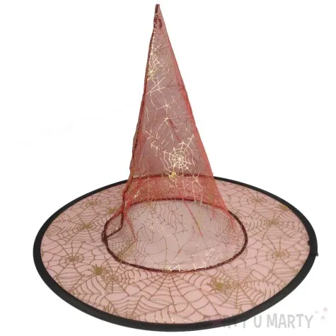 kapelusz czarownica dynie wiedzmy pomaranczowy arpex 39 cm