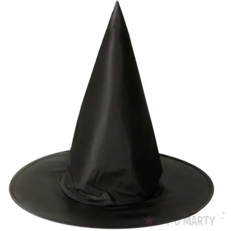 kapelusz czarownica klasyczna czarny partypal
