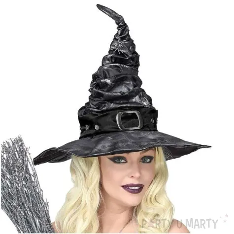 kapelusz czarownica z pajaki deluxe widmann