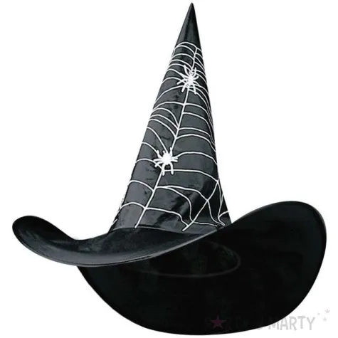 kapelusz czarownica z pajeczyna widmann