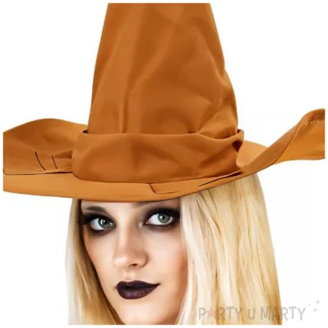 kapelusz czarownicy brazowy godan