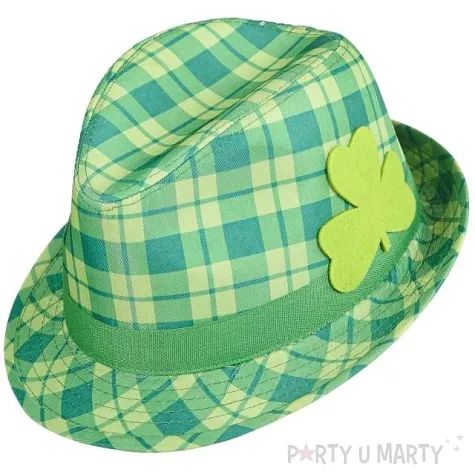 kapelusz fedora w krate swiety patryk widmann