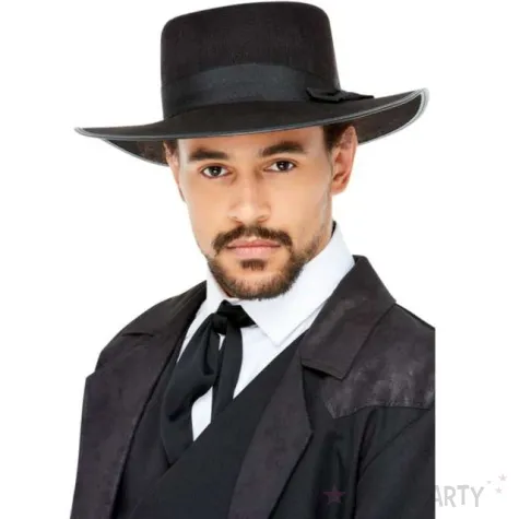 kapelusz gangster fedor czarny smiffys