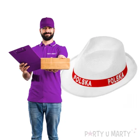 kapelusz kibic polski bialo czerwoni bialy arpex