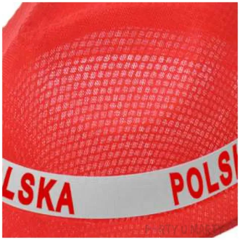 kapelusz kibic polski bialo czerwoni czerwony arpex