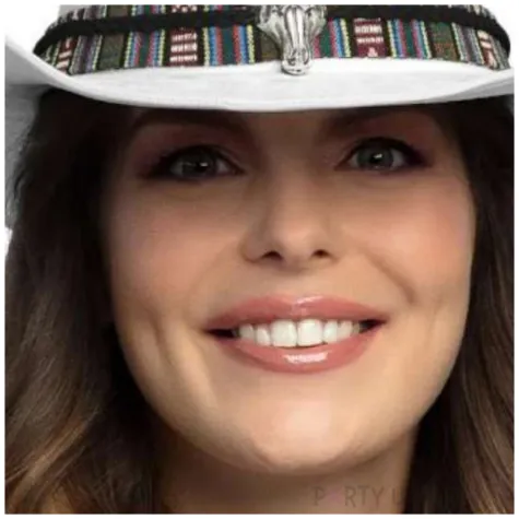 kapelusz kowboj django bialy boland