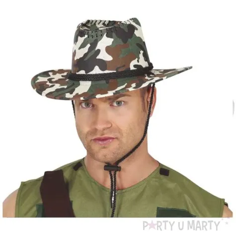 kapelusz kowboj moro zielony guirca