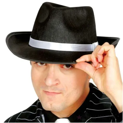 kapelusz mafioza czarny guirca